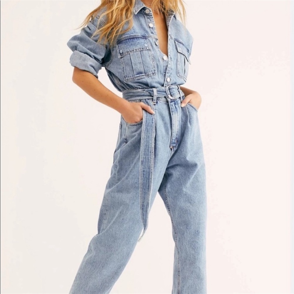 Agolde Denim Jumpsuit
